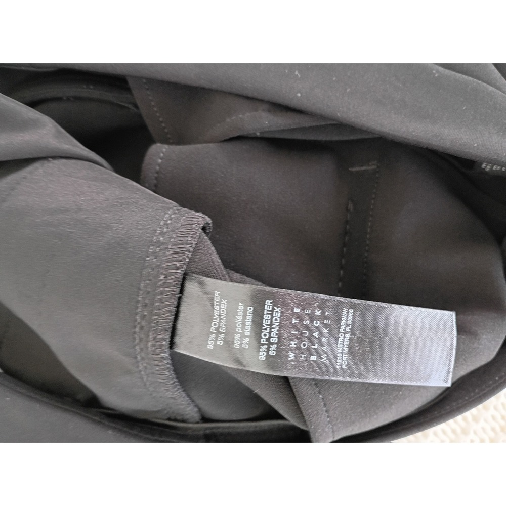 White House Black Market The Slim Black Ankle Pants 2S 28x30 Stretch NWOT Tailor - Picture 16 of 16